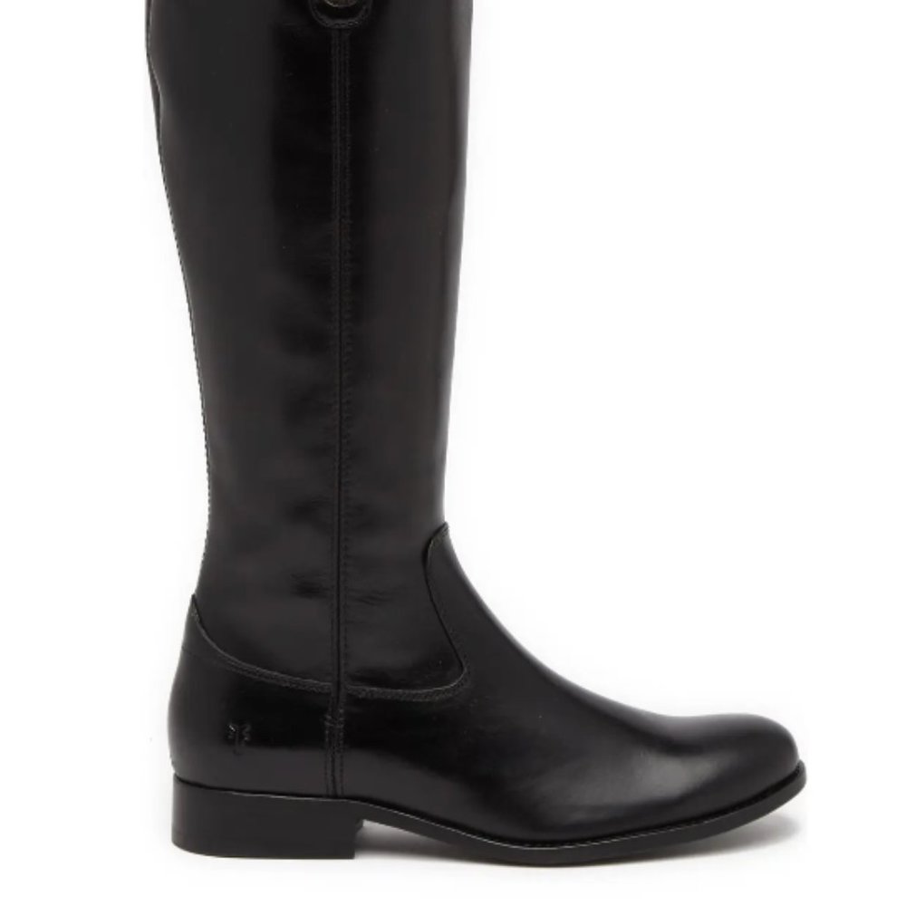 Frye Boots Melissa Button Tab Knee High Boot